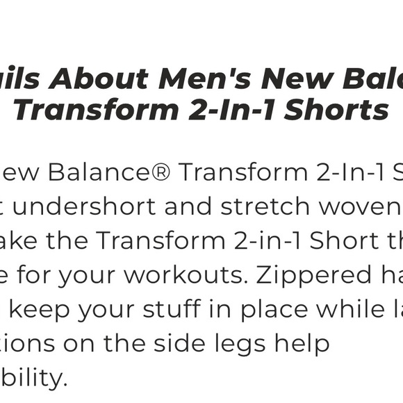 ♣️ men’s NB shorts♣️ - Picture 6 of 14